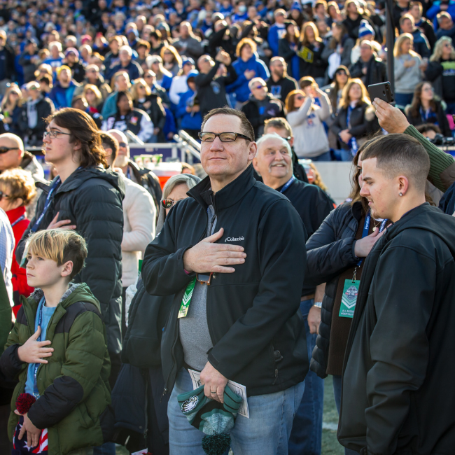 TICKETS FOR TROOPS: COMPLIMENTARY TICKETS AVAILABLE FOR SERVICE MEMBERS TO  ATTEND MILITARY BOWL PRESENTED BY NORTHROP GRUMMAN ON DEC. 27